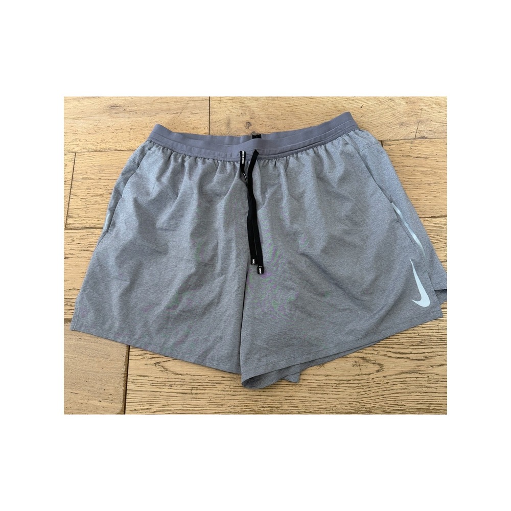Nike Dri-FIT Running Shorts Mens‎ XL Gray Athletic Gym Workout Performance